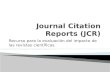 Uso de Journal Citation Reports (JCR)