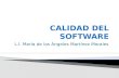 1ra Unidad  Calidad Del  Software