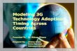 Modeling 3 g technology adoption timing across countries