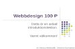 Webbdesign 100 p_-_asball_lektionsintroduktion