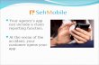 SehMobile phone app claims reporting form
