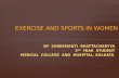 Exercise and sports in women srimanti