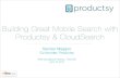 Building Great Mobile Search with Productsy and Amazon CloudSearch