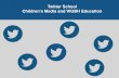 Twitter School for WGBH Childrens and Educational