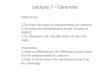 Concrete 2014a-Lecture7