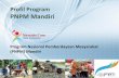 Profil Program Nasional Pemberdayaan Masyarakat (PNPM)