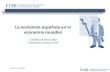 Presentación de los economistas Simón Sosvilla y Cándido Muñoz
