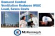 Demand Control Ventilation for HVAC Systems
