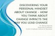 Personal Mindset To Change