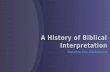History of interpretation of scripture(1)