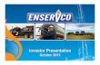 Enservco IR Presentation Oct13