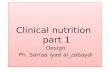 Clinical nutrition part 1