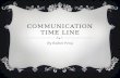 Communication time line