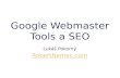 Google Webmaster Tools a SEO - Lukáš Pokorný