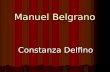 Manuel Belgrano - Constanza Delfino