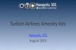 Turkish Airlines Amenity Kits