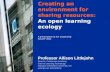 Creating an environment for sharing resources: An open learning ecology