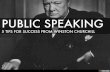 Public Speaking - A Guide Inspired by Winston Churchill