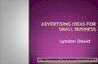 Advertising ideas for Small Business