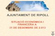 #Ripoll - Ajuntament de Ripoll : Situacio econòmica a 31 12-2013