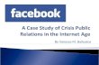 Senior Case Study: Facebook\'s Crisis PR