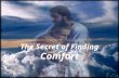 The Secet of Finding Comfort - by Sam Ward
