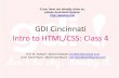 Girl Develop It Cincinnati: Intro to HTML/CSS Class 4