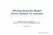 Moving Security Model From Content to Context