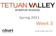 Tetuan Valley Startup School IV - Spring 2011 - Week 3