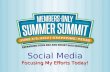 Summer summit social media