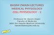 Basim Zwain Lectures - Cell Physiology-2
