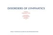 Disorders of lymphatics