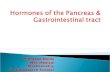 Hormones of gastrointestinal tract