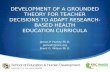 AERA  Adaptation of Health Education Curricula