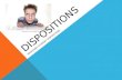 Dispositions: Assessing Student Dispositions