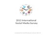 2013 International Social Media Survey