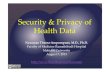 Security & Privacy for Health Data