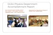 Microsoft power point   dlsu physics department accomplishment report 2012-2013