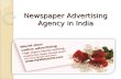 Newspaper Classified Ads Agency in india