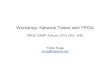 FPGA workshop (2012f): Network Tester