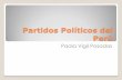 Partidos políticos del perú