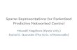 Sparse Representations for Packetized Predictive Networked Control