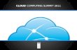 Cloud Computing Summit 2011