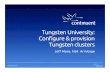 Tungsten University: Configure and provision Tungsten clusters