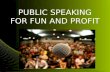 Public Speaking For Fun And Profit | Richard Tan Success Resources Scam