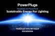 Sustainable energy for lighting presentation