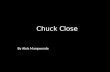 Chuck close - Photography