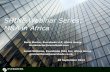SHINE webinar - M&A in Africa - 25th September 2014