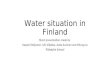 Watersituation finland