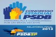 Relatorio final Congresso Estadual do PSDB SP 2013
